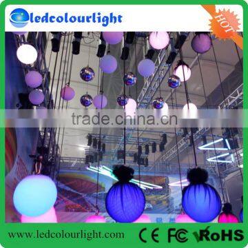 Factory price colorful kinetic system balls lights dmx winch