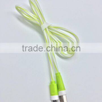 High Quality Crystal Candy Colors Micro USB Cable Charging Wire For Android Cellphone photo-2