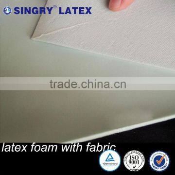 2mm rolled latex foam with fabric