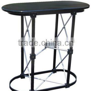 Easy assembled aluminum material folding pop up sales counter