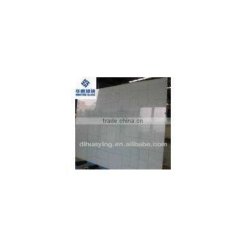 Silkscreen printed glass/Decorative glass/Screen printing glass with CE certification