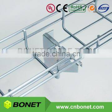 Wire Mesh Cable Tray Medium Duty Wall Bracket Support photo-2