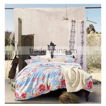 Printed Floral Sheet Sets Bed Cover Bedding Sets Home Textile 100% Cotton