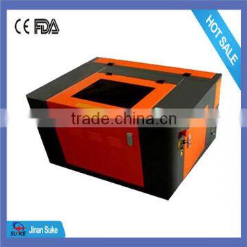 40w Mini laser paper cutting machine 500*300mm honeycomb table