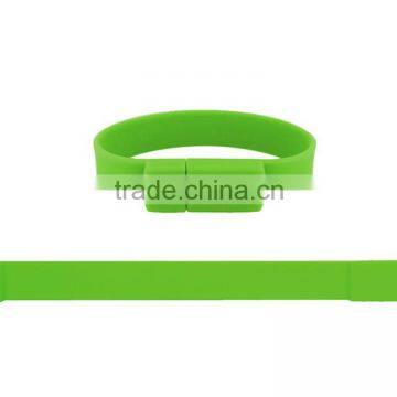 silicone bracelet usb flash drive 8GB, bracelet usb wristband usb flash memory stick