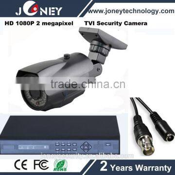 TVI Camera DVR ,1080P 2Mega Pixel TVI IR Weatherproof CCTV TVI Camera with 2.8~12mm lens