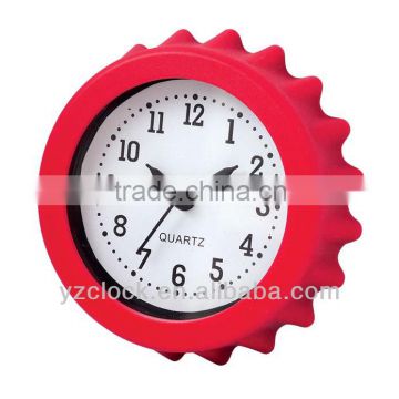 Bottle Cap Shape Clock with magnet