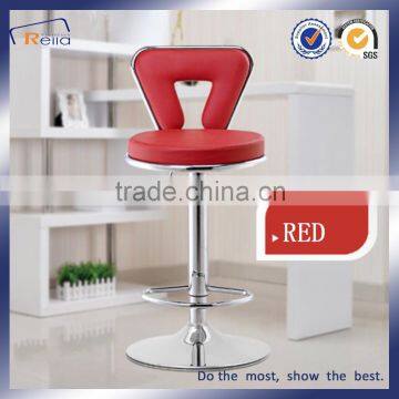 Hot sale red leather up and down bar stool for sale