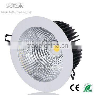6 Inch 32w CE RoHs SAA Certificate Hotel Led Light 25w Led Downlight Cob Dimmable photo-3
