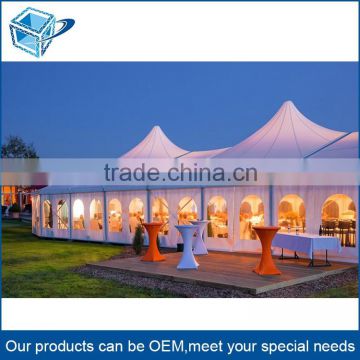 Factory wholesale large wedding party waterproof PVC fabric tent for sale