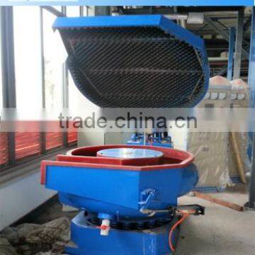 vibratory tumbling equipment 300L with pnematic free noise cover