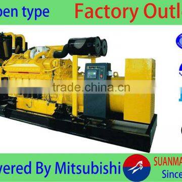 High quality best price brushless 540kw mitsubishi diesel generator