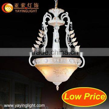 Nordic creative personality Bar racks Cafe Restaurant antique wrought iron chandelier,Glass chandelier