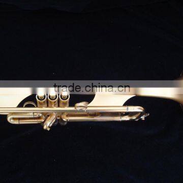 Bb Brush Gold Heavy Trumpets
