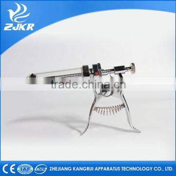 2016 ZJKR Factory Price PP PISTOL continuous veterinary automatic syringe 30/50ML
