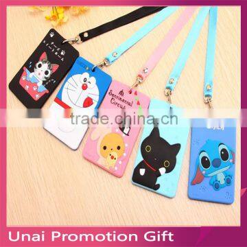 Plastic Cards Cartoon Fashion protective Sleeve Passport Cover Key Fob Casual