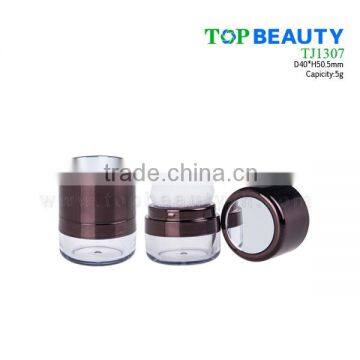 TJ1307-2 Powder Plastic Empty Case Clear Color photo-4