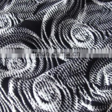 printed 100 polyester crinkle chiffon fabric