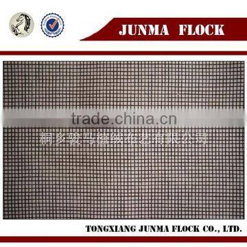 Coffee Small Check Pattern China Textile Print Fabric Water Proof Fabric photo-2