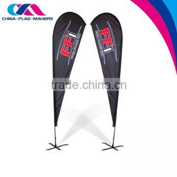 wholesale tear drop roadside promotion event flag