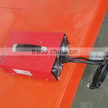 overlength material handling transfer cart, transfer system