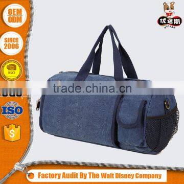 wholesale men canvas travel bag for sports custom logo