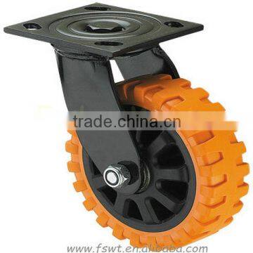 PU Vibration Reduced Heavy Duty Industry Caster Wheel