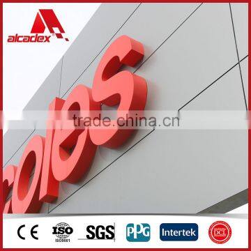 signage board panel compuesto aluminio aluminum exterior panels