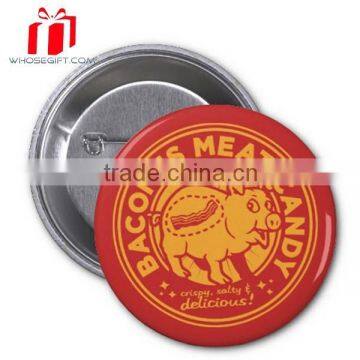 2015 Wholesale Promotional Tin Button Badge/ Button Badge