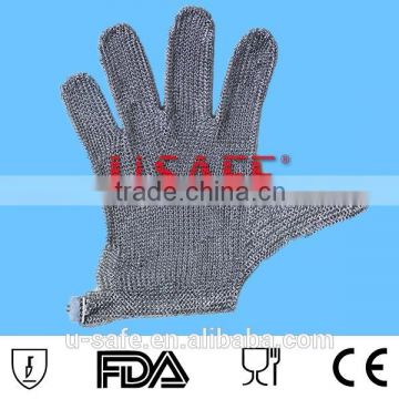 cut resistant gloves/butcher gloves/ ring mesh gloves