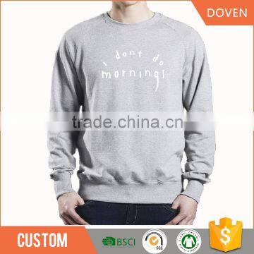 OEM blank quick dry cashmere pullover sweatshirts