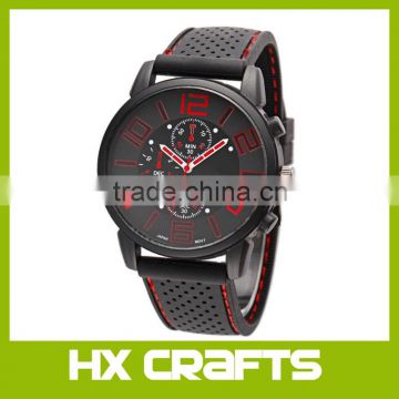 Newly SPORT Car Design 2016 Fashion Sports Quartz Watch Men Military Watches Silicone Sport Wristwatch