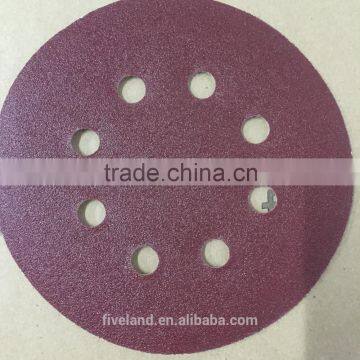 Hook And Loop Fastener Sand paper disc for Wood Working