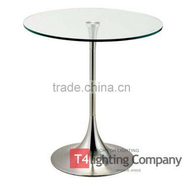 Modern Wholesale Dinning Room Stainless Steel Tulip Table Base for Glass photo-2