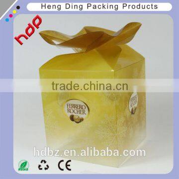 Printing Clear Plastic Pvc Boxes for Wedding Favors