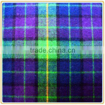 Cotton Yarn Dyed Flannel Fabric 32s 130gsm