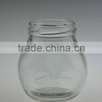 300ML ROUND BALL MASON GLASS JAR FOR JAM