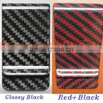 fashionable carbon fiber money clips