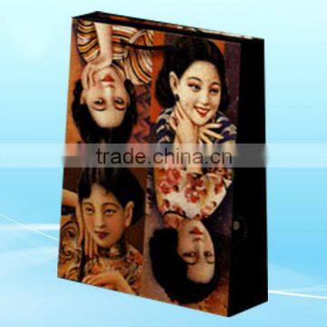 Brown paper bag with chinese characteristic