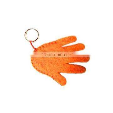 Felt Hand Deign Key Chain