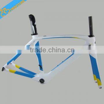 Multicolor road bike carbon frame china,Best Price carbon fiber bike frame For Sale