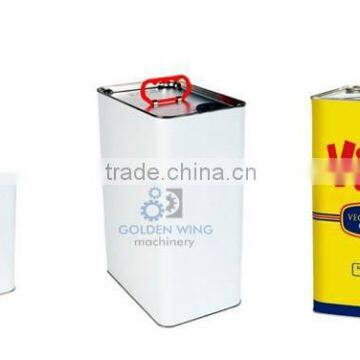 Semi-Automatic Sealing Machine Seamer for 15L Square Tin Can Box Making Machine Production Line