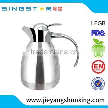 Unique design SXP065 18/8 stainless steel vacuum flask 1.5L