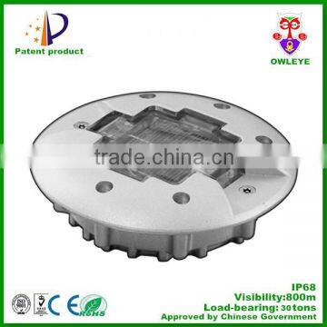 solar embeded road stud/square led road reflector/solar road delineator