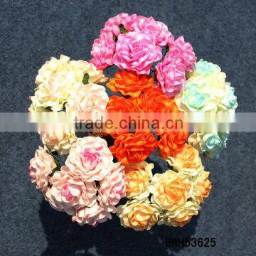 Cheap Wholesale Plastic Artificial Bride Wedding Flowers