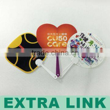 Heart fan leaflet printing