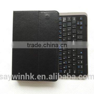 New design bluetooth keyboard case for tablet in black