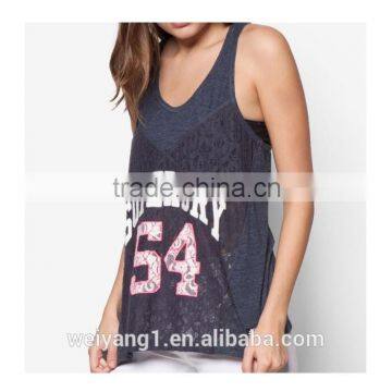 Wholesale Athletic Lace Women Tank Top Women Tops photo-1