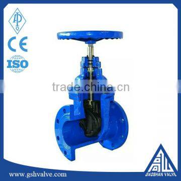 cast iron rubber disc gate valve