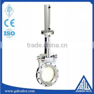 hydraulic lug type knife gate valve slurry valve